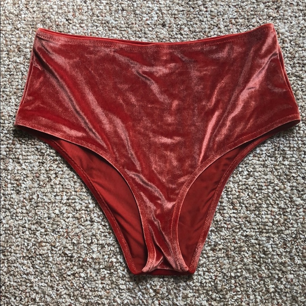 Velvet swim bottoms